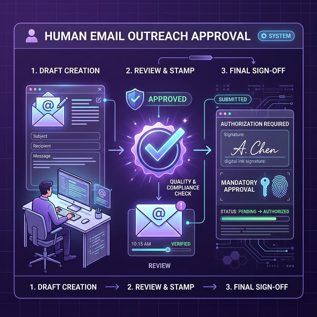 Step 3 Human Email Outreach Approval